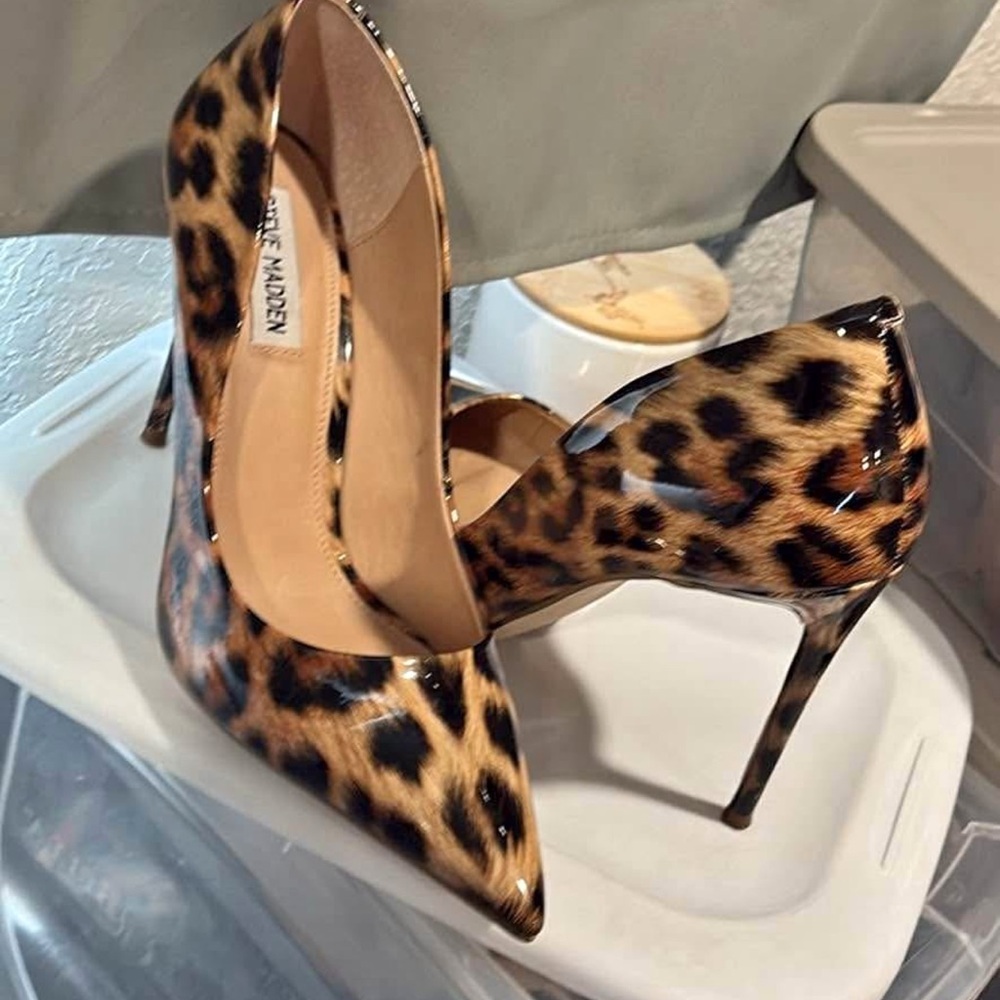 Steve Madden Animal Print Heels
